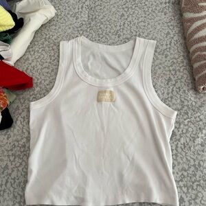 Daily Drills Classic White Tank Top